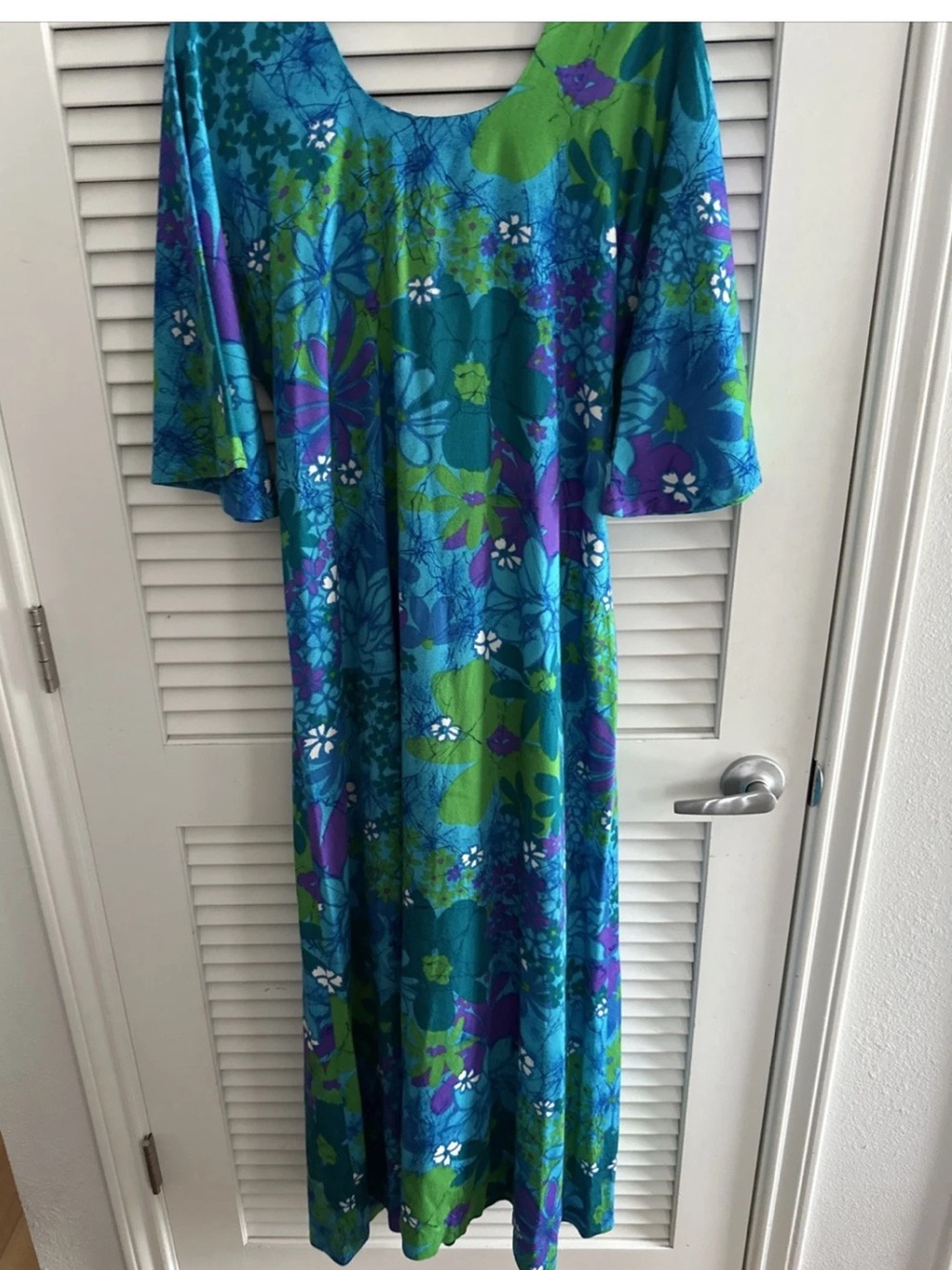 ❤️Vintage TWO POTATO Of Laguna Beach California 70s Floral Maxi Dress Size M